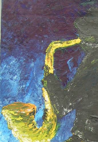 huile au couteau sur toile (33 X 47 cm il me semble) offert à mon ami et médecin François C. 