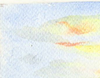 aquarelle: baie de Douarnenez (août 2011)