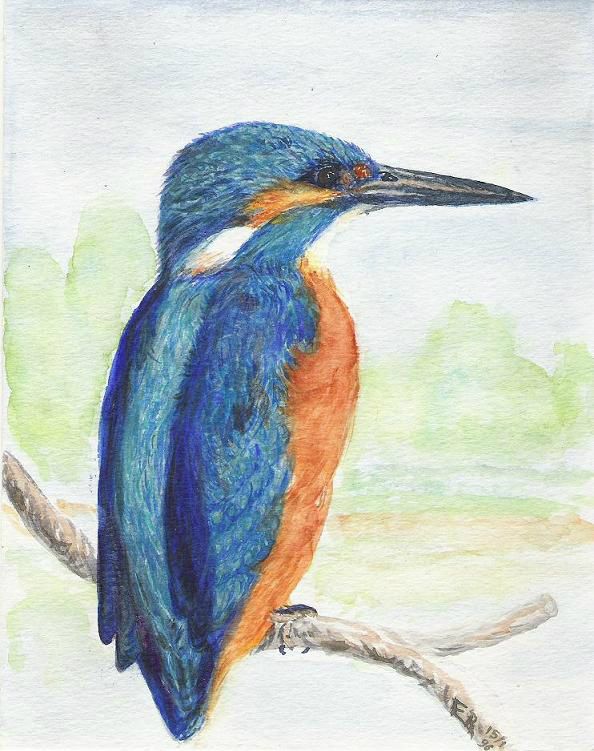 aquarelle. achevée le 15 janvier 1996