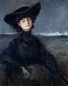 Anna de Noailles par J.B. Forain