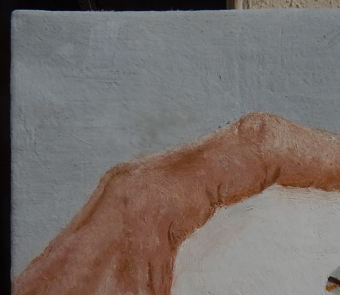 huile sur toile (21.5 X 19.5) 2022 10 20